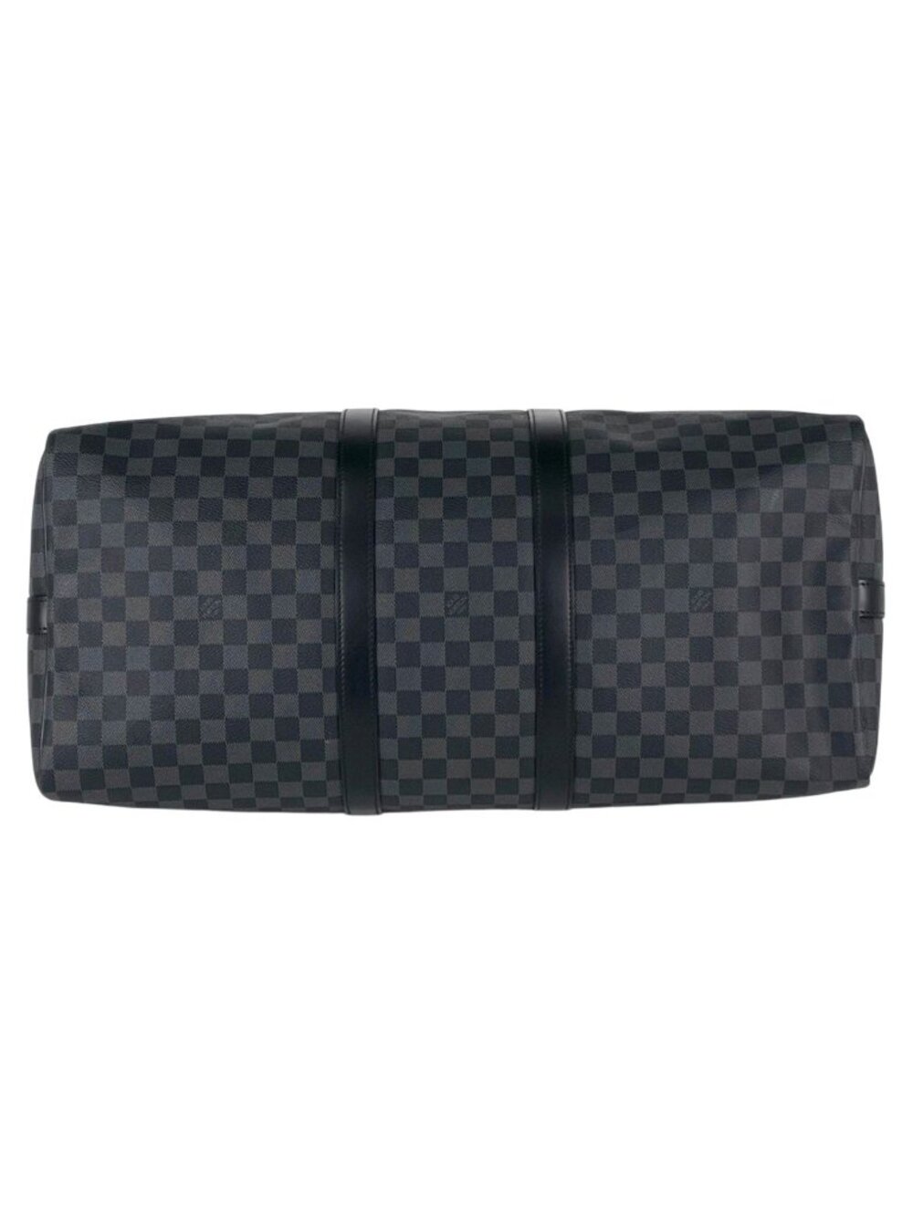 Louis Vuitton Keepall Bandouliere 55 Travel Boston Bag Damier Graphite Noir - Picture 5 of 13